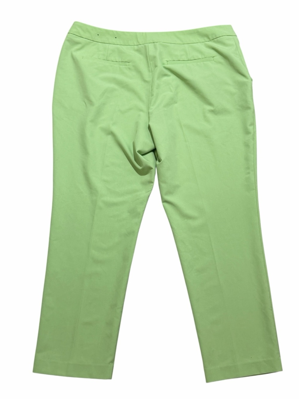 Worthington Slim ankle Dress Pants Womens 16 Green Stretch - Picture 3 of 7